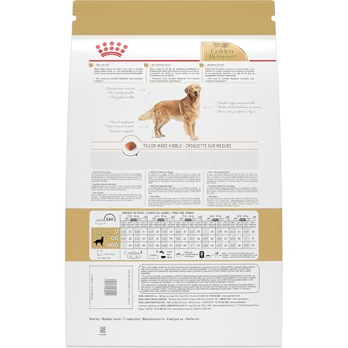 30 lb Bag of Royal Canin Dry Canine Meals for Grownup Golden Retrievers