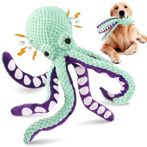 Plush Squeaky Canine Toys for Giant Breeds: Gentle Material Pet Toys Appropriate for Small, Medium, and Giant Canine – Partaking Pet Toys to Maintain Them Entertained