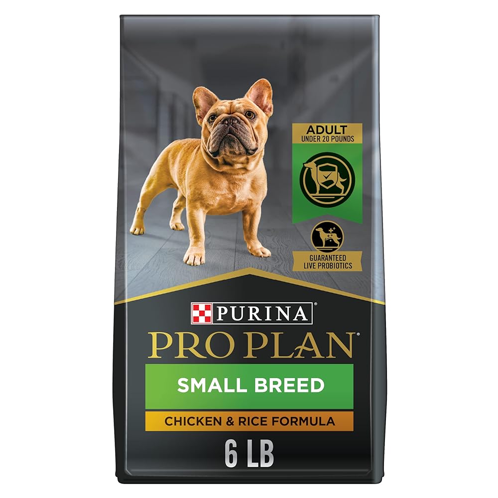 Purina Professional Plan Hen & Rice Formulation Excessive Protein Canine Meals for Small Breeds – 6 lb Bag