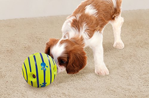 Wobble Wag Giggle Ball - Interactive Canine Toy with Enjoyable Giggle Sounds When Rolled or Shaken, Pets Know Finest - Featured on TV